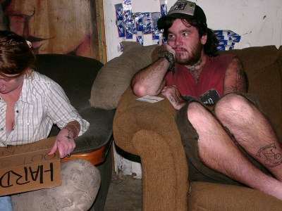 punk house, roommate, rent