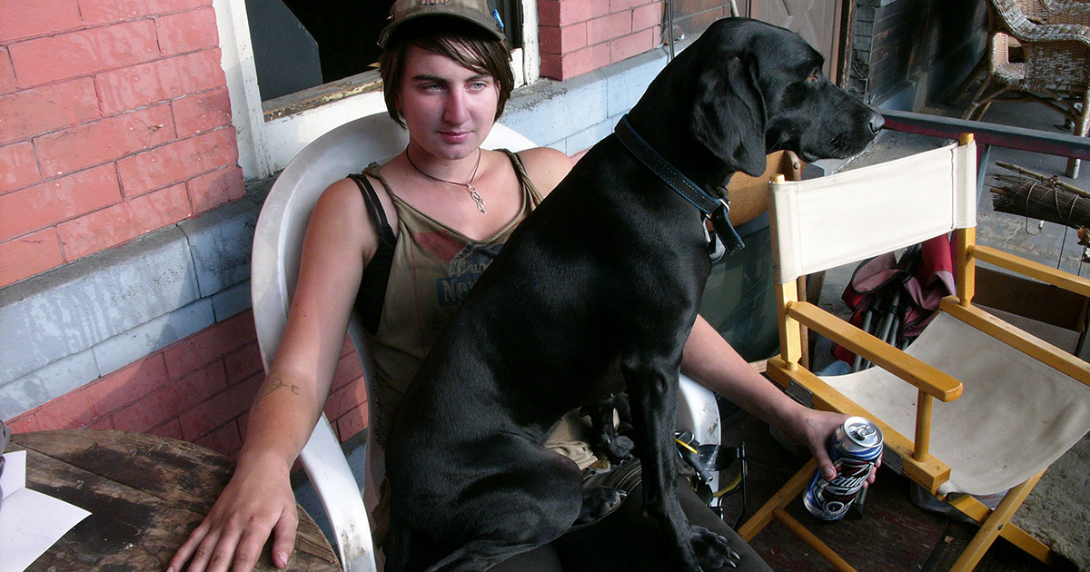 dog, pee, show