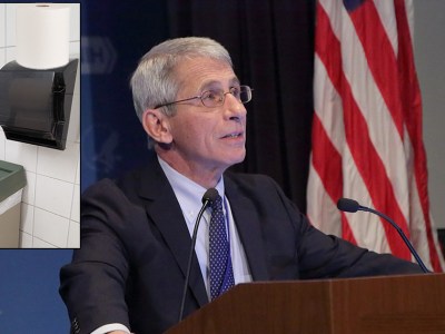 fauci, toilet paper, venue