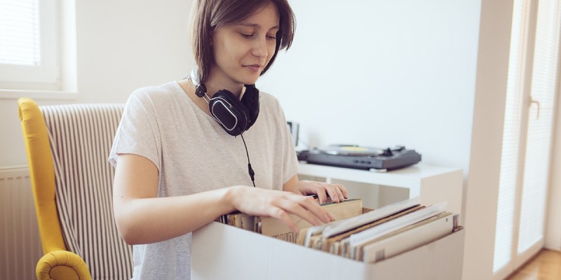 records, grandma, poser