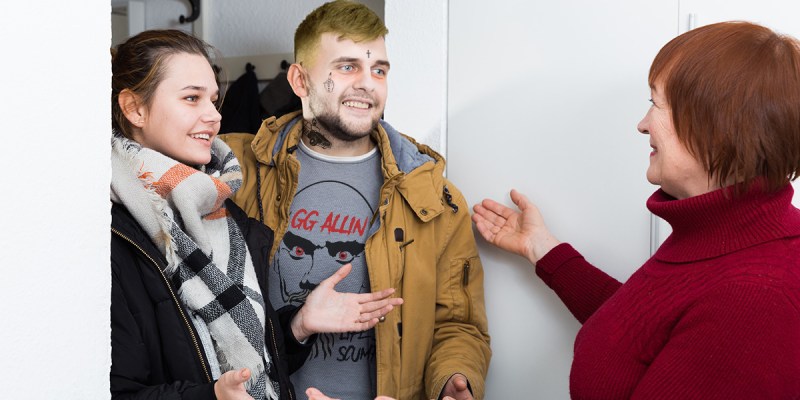 girlfriend, punk, parents