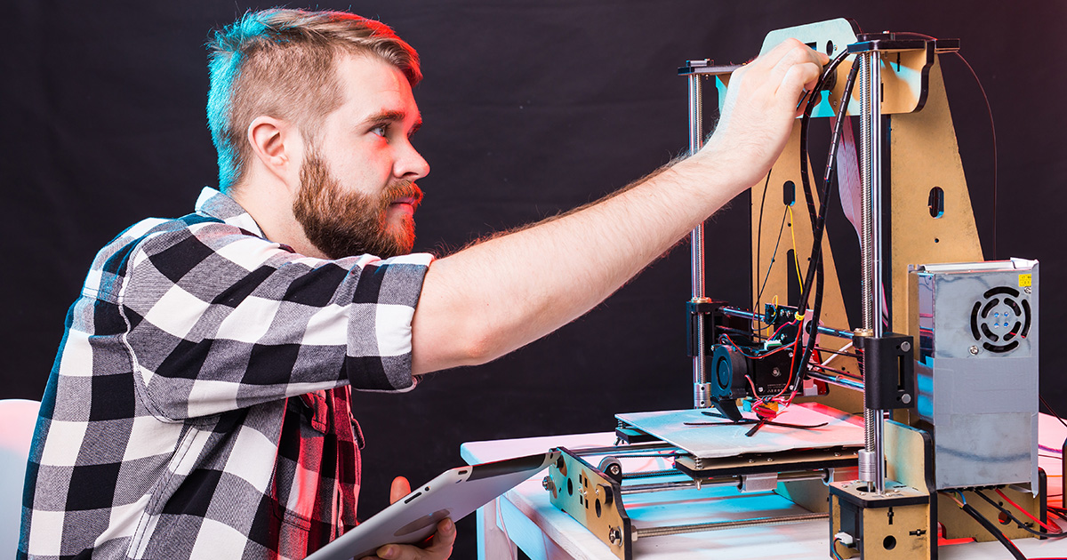 3d, printer, pencil holder