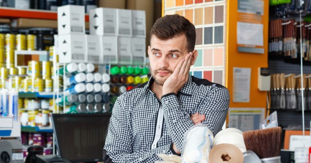 Retail Worker Just Going to Give it Three or Four More Shifts Before He Snaps