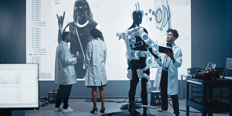 tesla, robotics, grimes