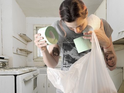 roommate, steal, toilet paper