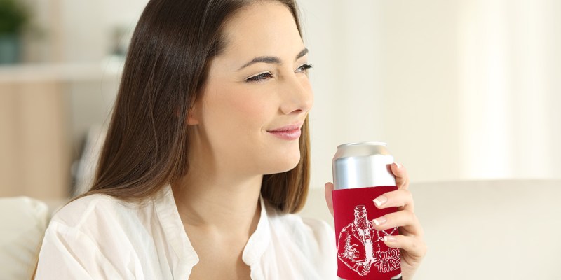 minor threat, beer koozie, bootleg