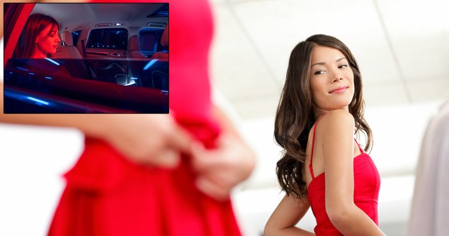 Woman Finds Perfect Dress to Vomit André All Over in Uber Home on New Year’s Eve