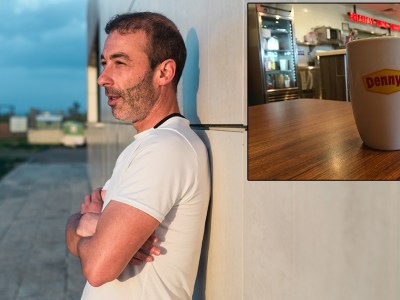 denny's, smoking section, alive