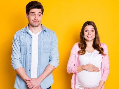 man, wife, christmas