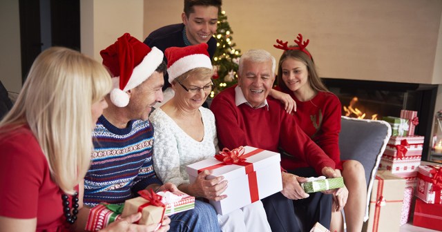 Weird Family Opens Presents Sober