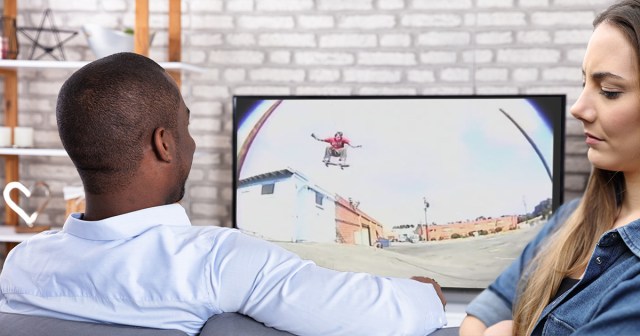 Wife Wondering How Concerned She Should Be After Catching Husband Watching Old Skate Videos