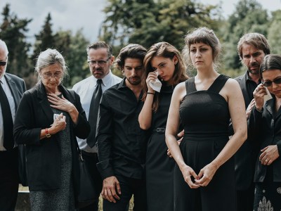 narcissist, funeral, him