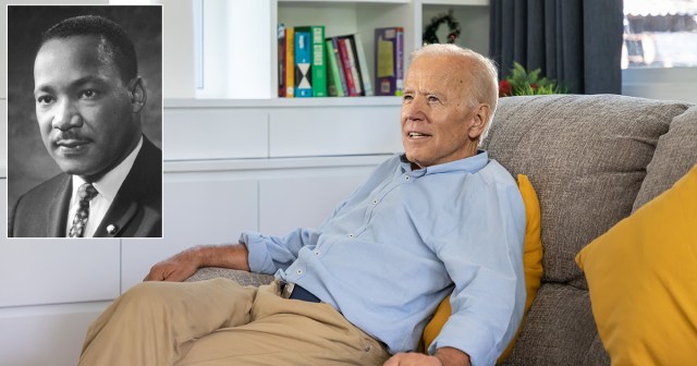 Biden Takes Day Off Fighting for Voting Rights to Honor MLK