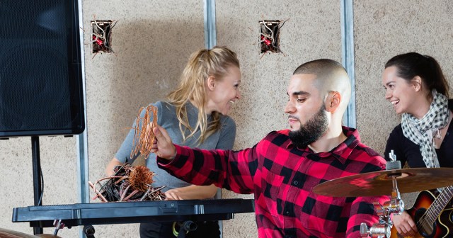 Band Finally Hits It Big With New Practice Space They Can Steal Copper Wiring From