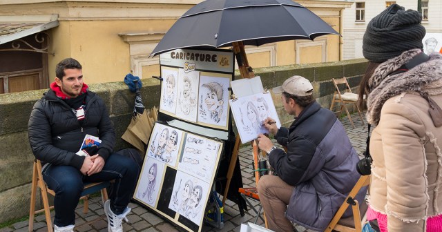 Boardwalk Caricature Closest Man Will Ever Come to Therapy