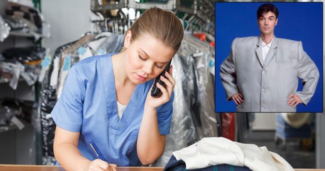 Dry Cleaner Calls David Byrne To Remind Him They’ve Had Giant Suit For 30 Years Now