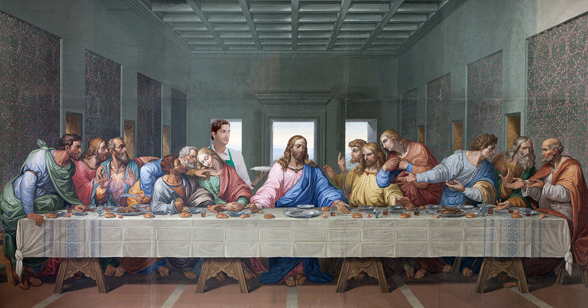 jesus, rude, waiter