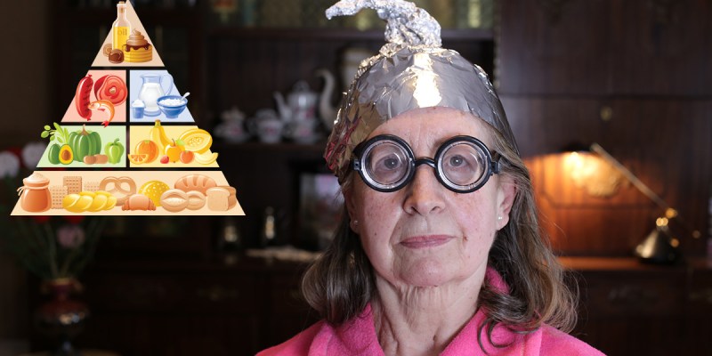 conspiracy, theory, food pyramid