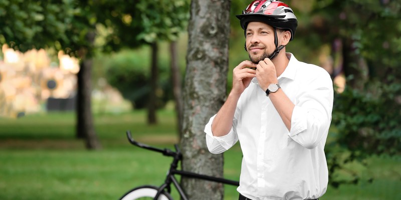cyclist, safe, dweeb