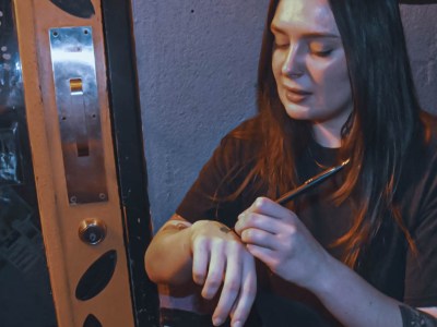 venue, stamp, design