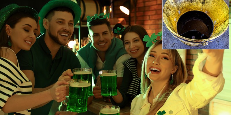 puke, cdc, st. patricks' day