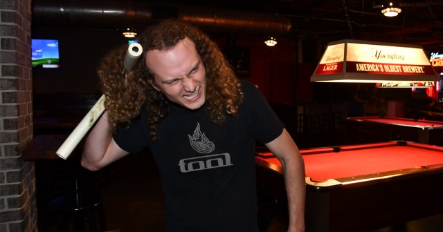 Tool Fan Misses Entire Set Untangling Ponytail from Nunchucks