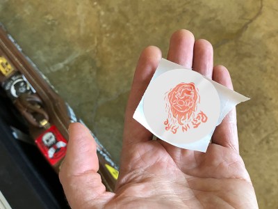 sticker, shitty, 500