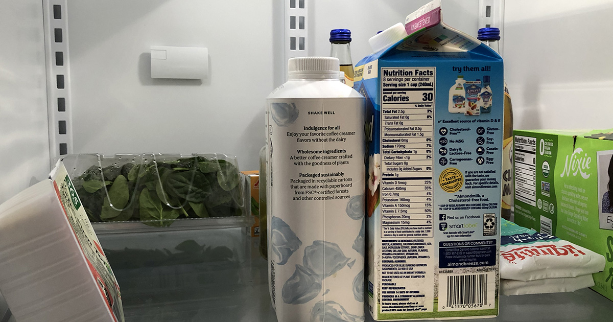 spinach, fridge, die