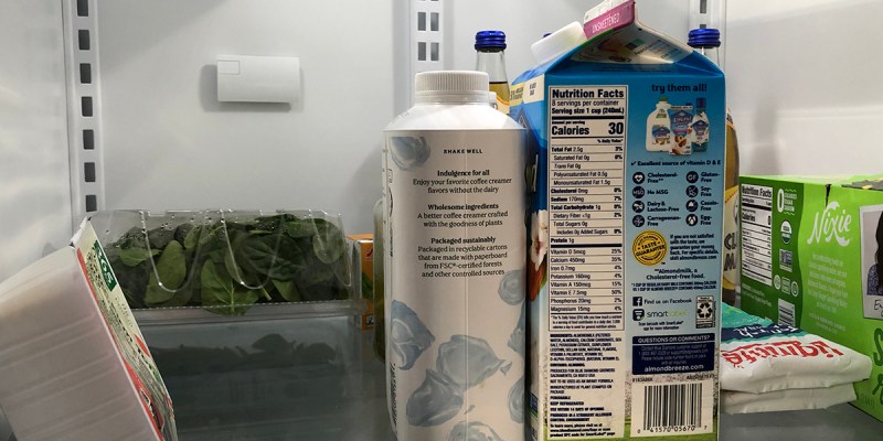 spinach, fridge, die