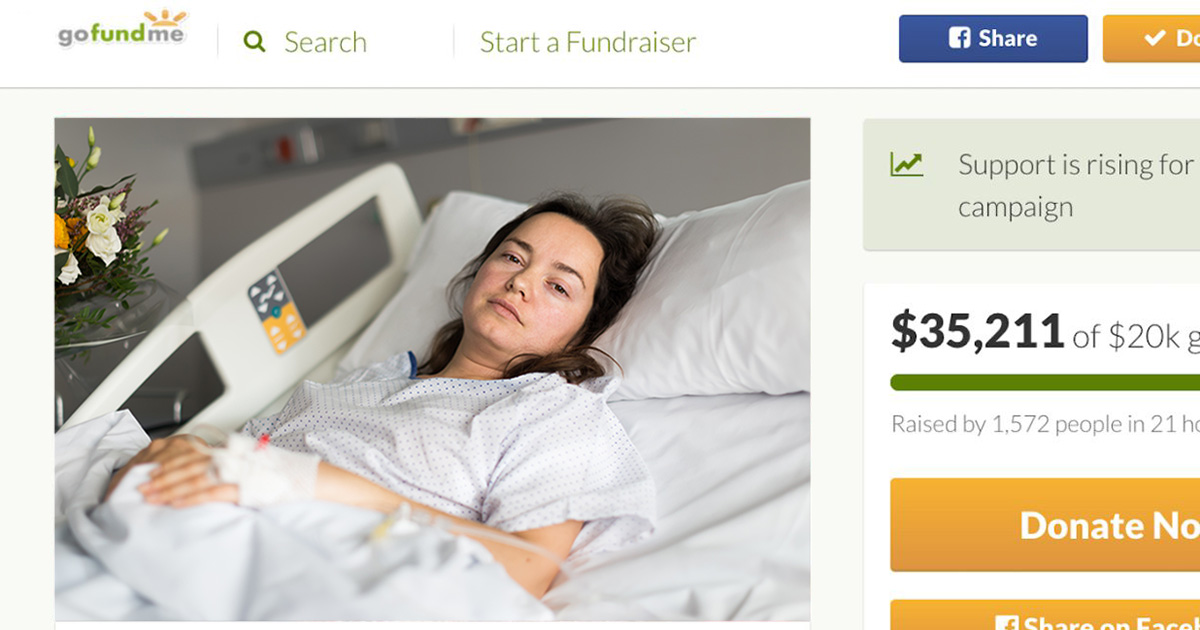 gofundme, musician, debt