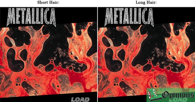 Opinion: If Metallica Never Cut Their Hair In The 90s They Would Have Sucked But Had Long Hair