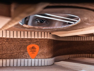 pick, clinging, guitar