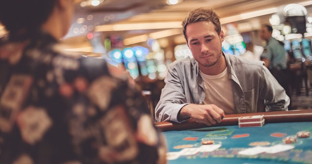 Pop Punk Blackjack Player Only Hits On 15