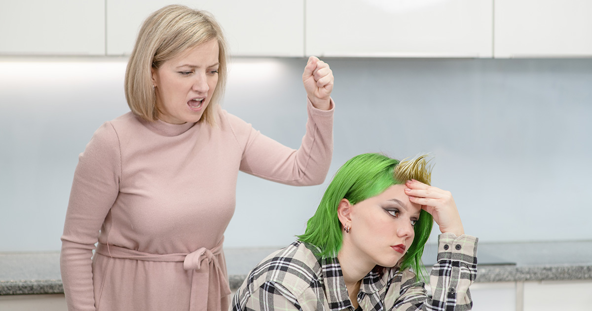 mom, haircut, personal