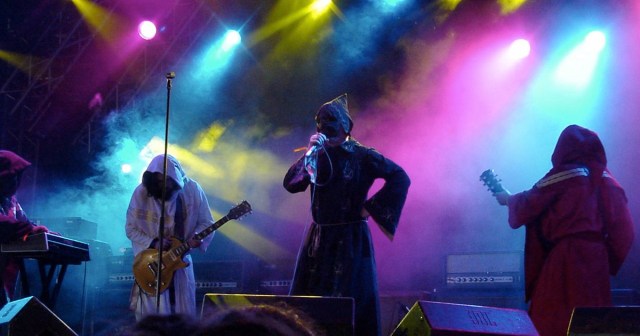 Sunn O))) Breaks Up Due to Creative Differences of Whether to Play D-Flat or B-Flat for 10 Minutes