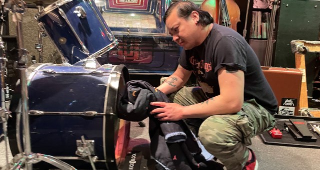 Stinky Little Blanket Inside of Kick Drum Revolutionizes Band’s Sound