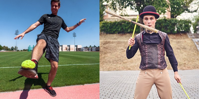 hacky sack, devil sticks, dating