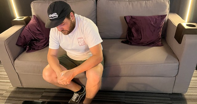 Punk Marks Own Hand With Sharpie to Cover Up Night of Staying in and Getting Good Sleep