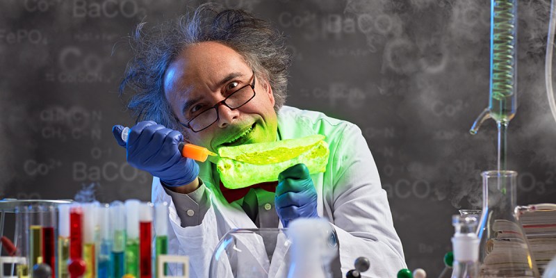 taco bell, 8 layer, scientist