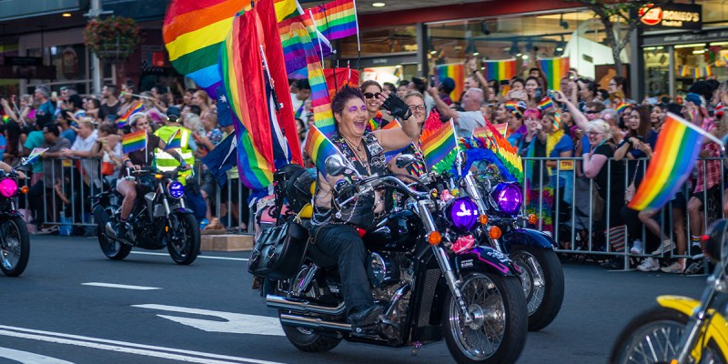 dykes on bikes, pride, infighting
