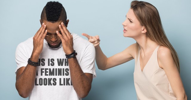 Woman Asks Guy Wearing “This Is What a Feminist Looks Like” T-Shirt to Name Three Feminists