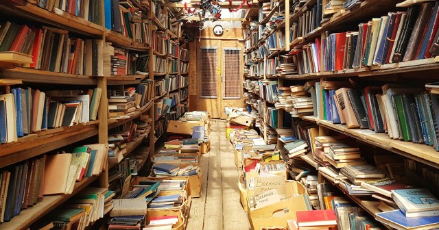 Used Bookstore Doubles as Town’s Biggest Fire Hazard