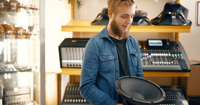 Four Hour Description of Every PA System in Music Store Ends in Musician Buying Cheapest Option