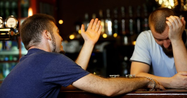 Bartender Must Not Be Aware He Cutting Off Bar’s AC/DC Pinball High-Score Holder