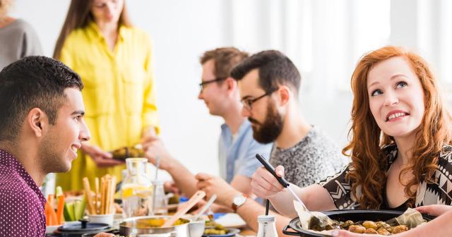 Report: Friend’s Family Eats Dinner Weird