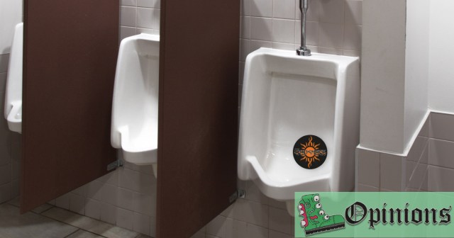 This Sweet Godsmack Sticker Under the Urinal Cake Might Come Off if I Give It a Good Yank