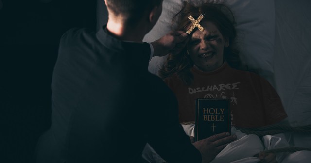 Demon Begs Priest to Exorcise Him From Crust Punk’s Body