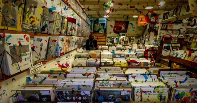 Record Store Celebrates Millionth Customer to Look Around a Bit Then Leave