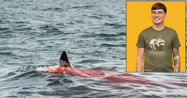 Diehard Weezer Fan Eaten by Shark During Morning Commute