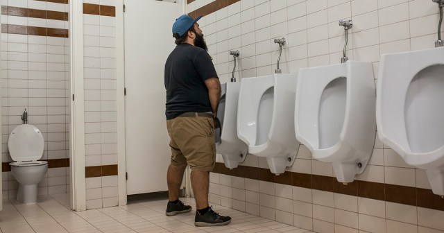 “You Are Important” Sticker In Venue Urinal Turns Man’s Entire Life Around